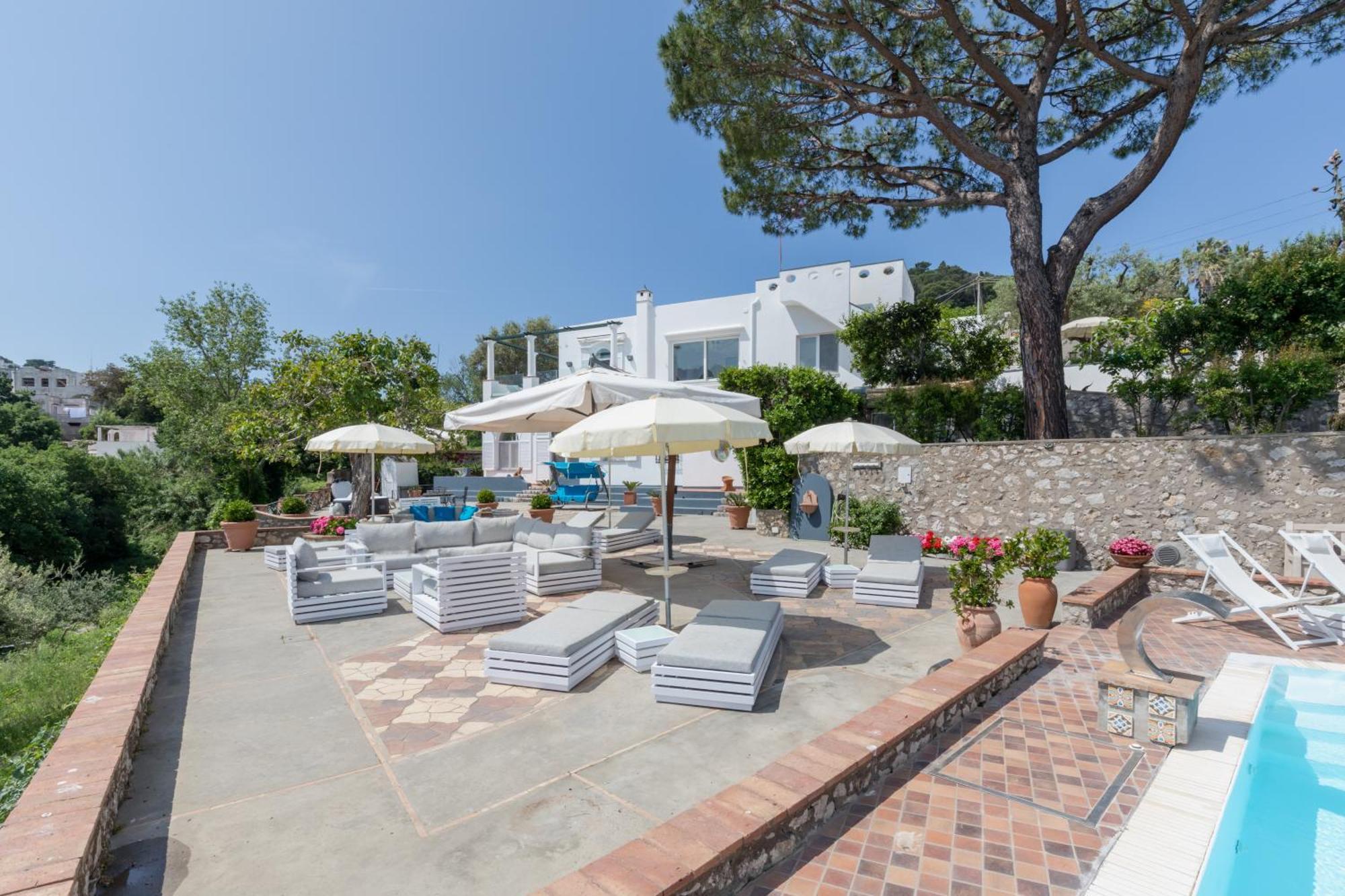 Suite Villa Carolina Capri Exteriér fotografie