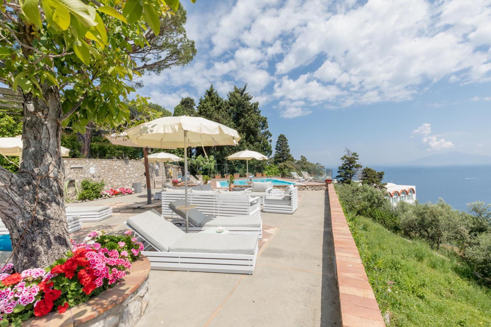 Suite Villa Carolina Capri Exteriér fotografie