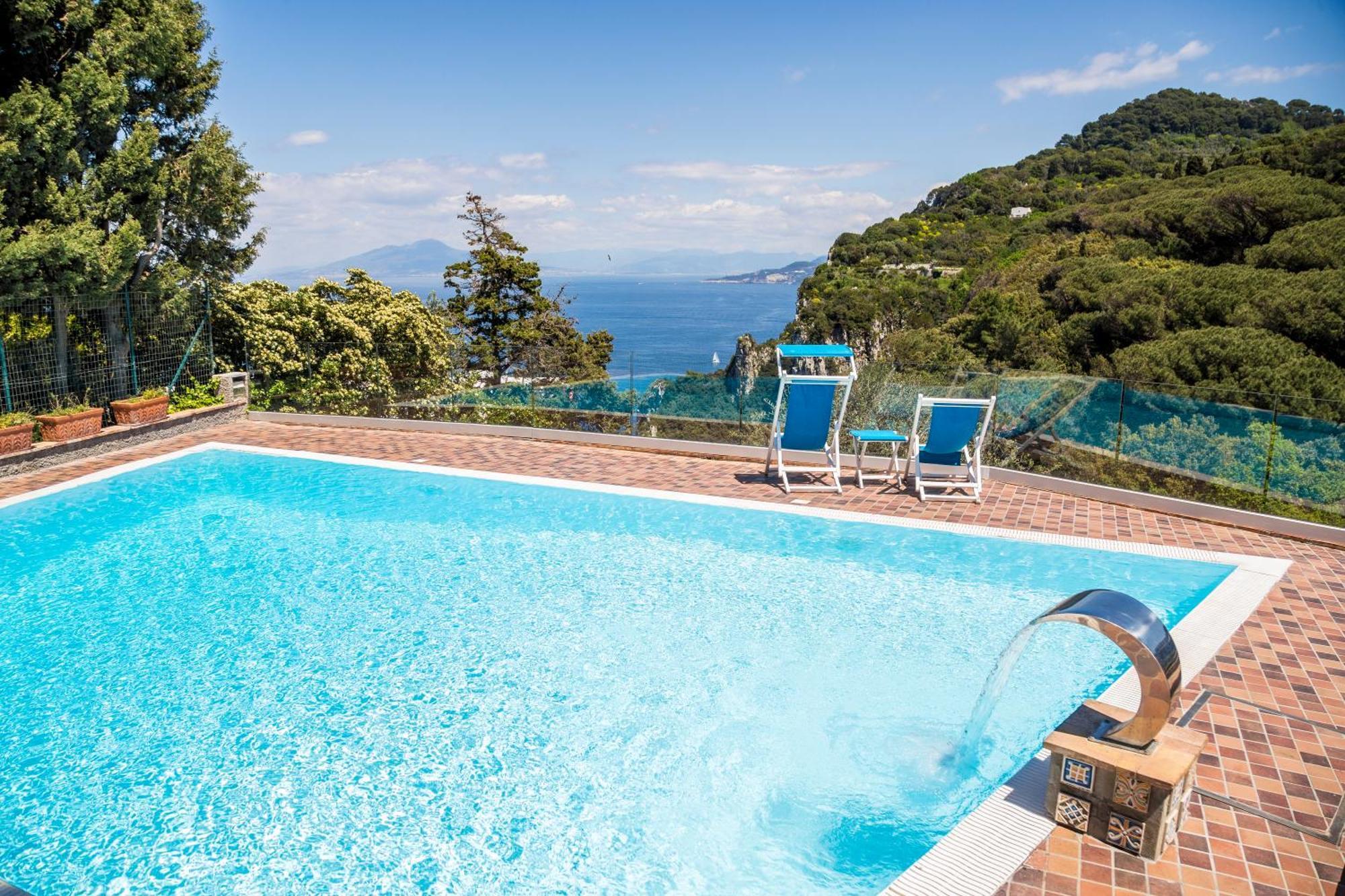 Suite Villa Carolina Capri Exteriér fotografie